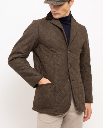 Chaqueta en Marrón Oscuro